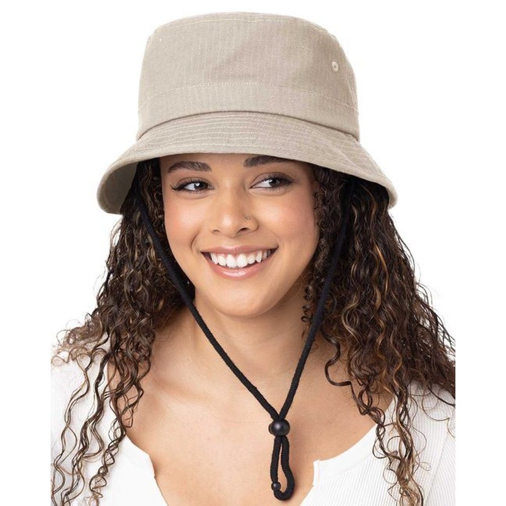 Big Accessories BA643 Lariat Boonie Hat Style Your Walls OS KHAKI